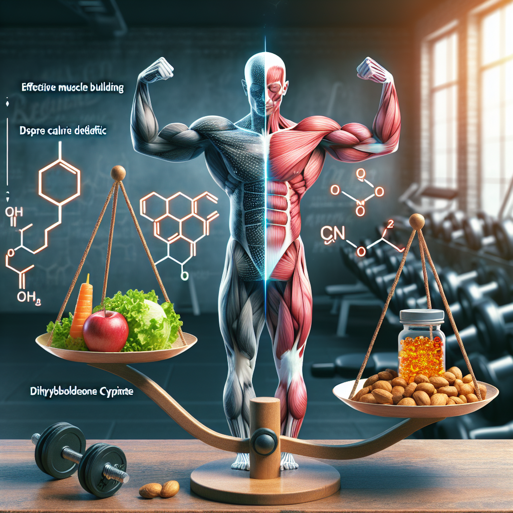 Effektiver Muskelaufbau trotz Kaloriendefizit: Die Rolle von Dihydroboldenone Cypionate.