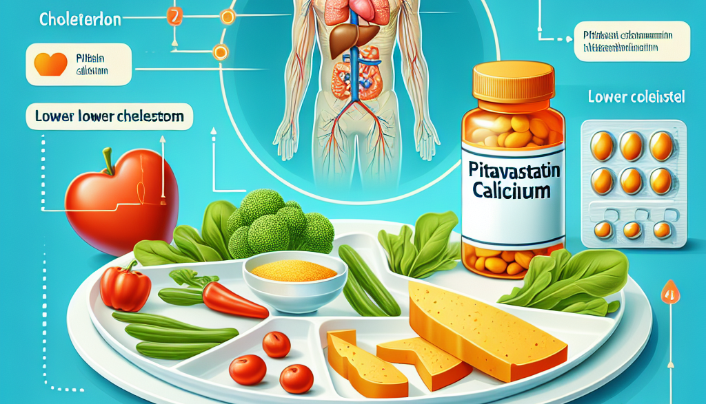 Effektive Regulierung der Cholesterinwerte durch Diät und Medikamente: Die Rolle von Pitavastatin calcium