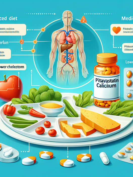 Effektive Regulierung der Cholesterinwerte durch Diät und Medikamente: Die Rolle von Pitavastatin calcium