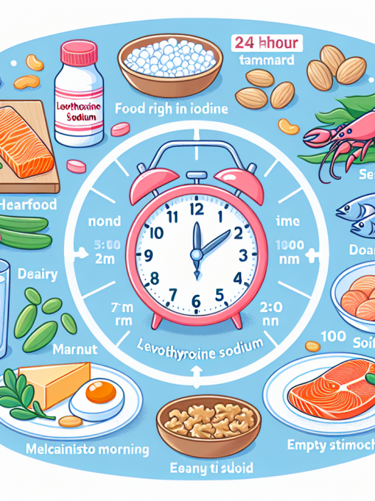 Ernährungstipps bei der Therapie mit Levothyroxine sodium