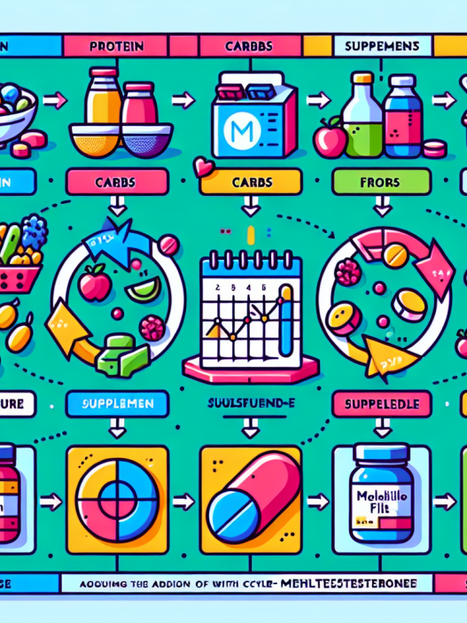 Optimale Ernährung im Zyklus mit Methyltestosterone