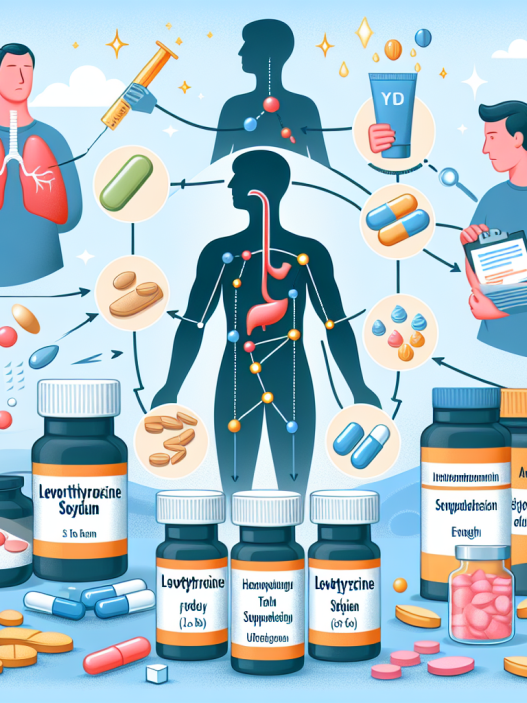 Wechselwirkungen von Nahrungsergänzungsmitteln mit Levothyroxine sodium.
