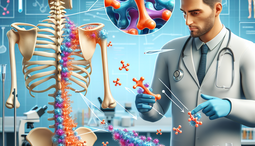 Wie Peptide die Knochenheilung nach einem Bruch fördern.