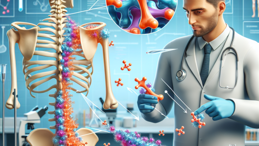 Wie Peptide die Knochenheilung nach einem Bruch fördern.