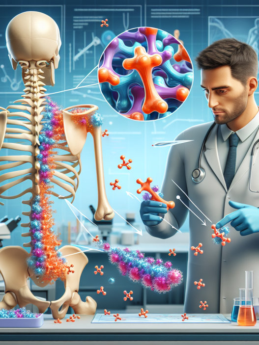 Wie Peptide die Knochenheilung nach einem Bruch fördern.